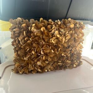 Brown Floral pillow